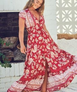 Jaase Dresses Romi Maxi Dress - Sugar Plum