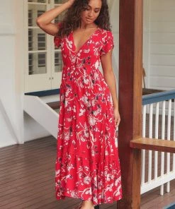 Jaase Dresses Carmen Maxi Dress - Rene