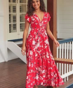 Jaase Dresses Carmen Maxi Dress - Rene