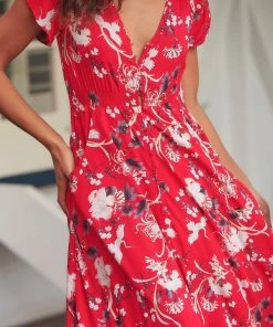 Jaase Dresses Carmen Maxi Dress - Rene