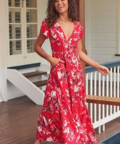 Jaase Dresses Carmen Maxi Dress - Rene