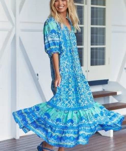 Jaase Flounder Maxi Dress - By The Sea