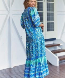 Jaase Flounder Maxi Dress - By The Sea