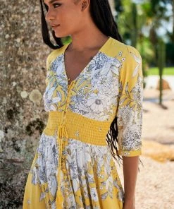 Jaase Indiana Maxi Dress - Calla Lily