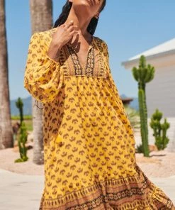 Jaase Liliana Midi Dress - Sunbeam Dresses