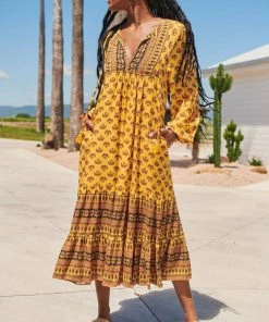 Jaase Liliana Midi Dress - Sunbeam Dresses