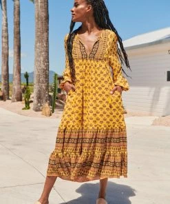 Jaase Liliana Midi Dress - Sunbeam Dresses