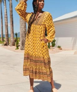 Jaase Liliana Midi Dress - Sunbeam Dresses