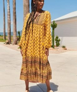 Jaase Liliana Midi Dress - Sunbeam Dresses