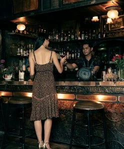 Tulle And Batiste Marie Midi Dress - Brunette - Preorder Dresses