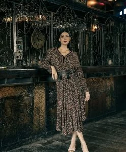 Tulle And Batiste Marie Midi Skirt - Brunette - Preorder