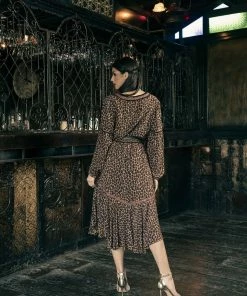 Tulle And Batiste Marie Midi Skirt - Brunette - Preorder