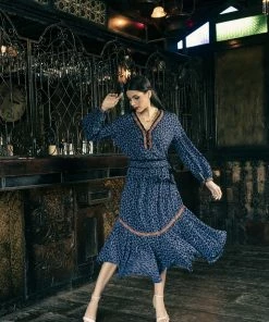 Tulle And Batiste Bottoms Marie Midi Skirt - Electric Blue - Preorder