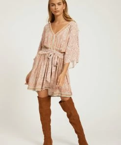 Arnhem Dresses Harley Mini Dress - Pale Rose