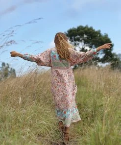 Tulle And Batiste Miriam Boho Dress - Lotus - Preorder Dresses