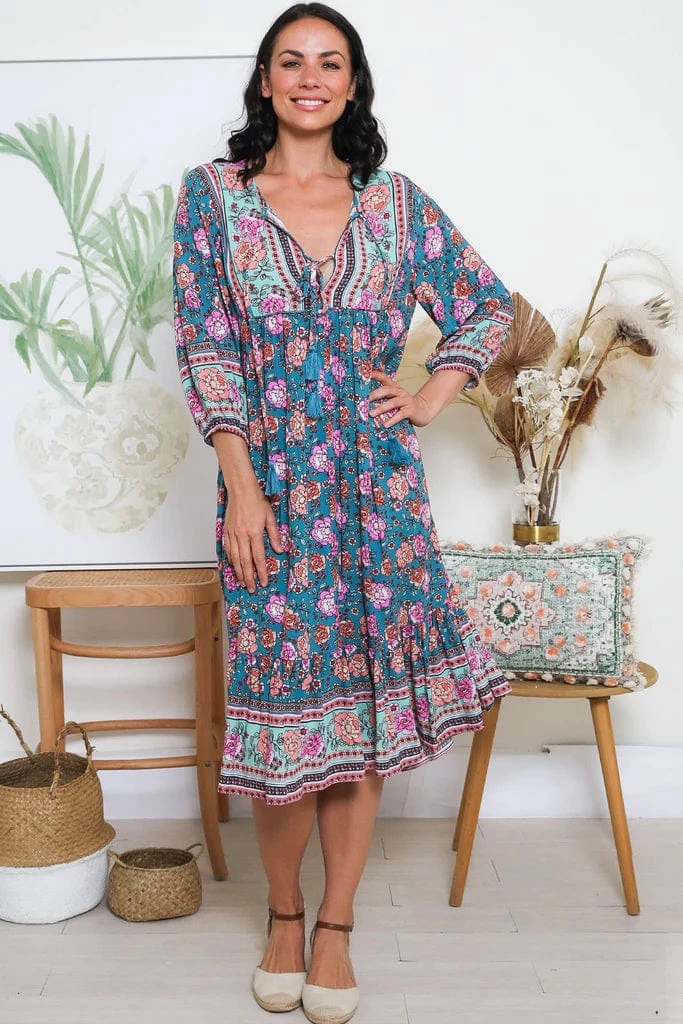 DREAMCATCHER Lily Midi Dress - Enchanted 5 DREAMCATCHER Lily Midi Dress - Enchanted