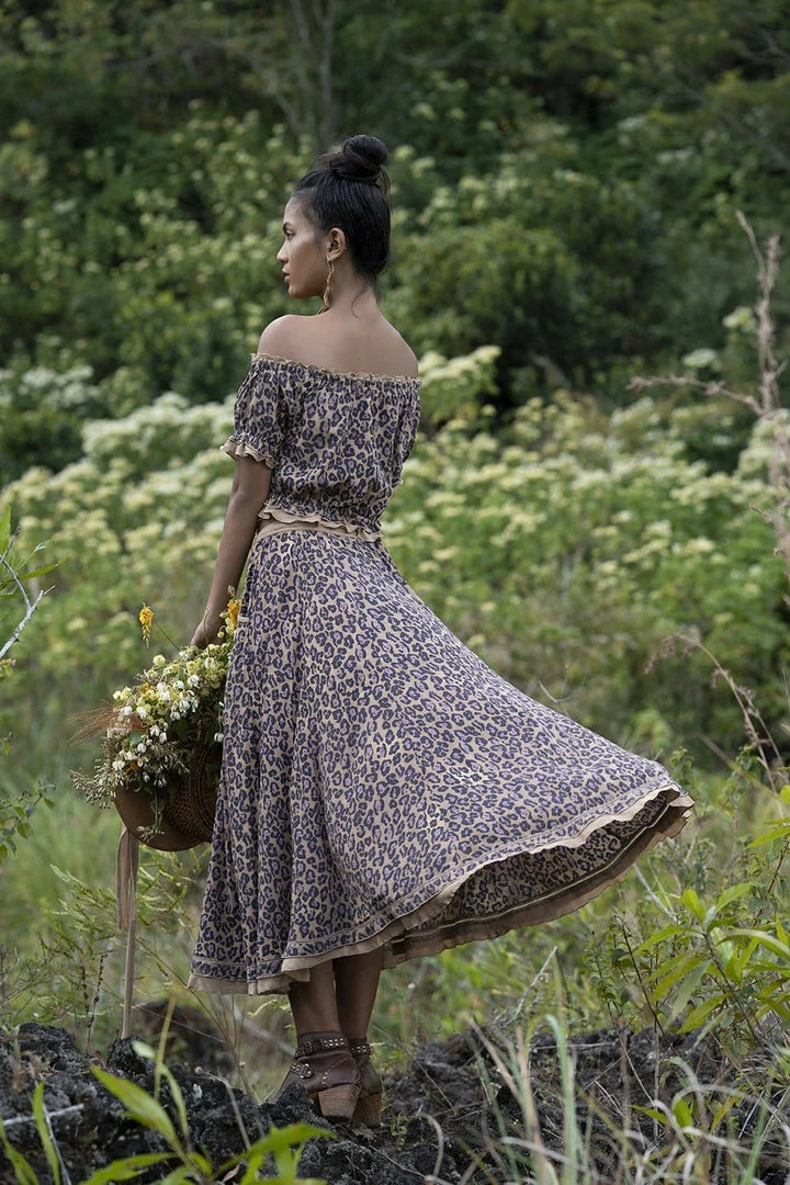 Tulle And Batiste Montana Crop Top - Chestnut - Preorder Tops 5 Tulle And Batiste Montana Crop Top - Chestnut - Preorder Tops