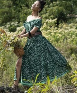 Tulle And Batiste Montana Midi Dress - Emerald - Preorder