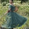 Tulle And Batiste Montana Midi Dress - Emerald - Preorder