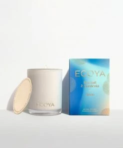 ECOYA Limited Edition: Sea Salt & Gardenia At Noon Madison Candle
