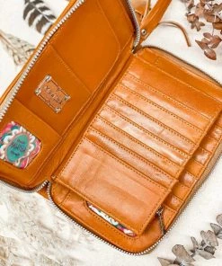 MAHIYA Moon Child Wallet Boho Leather