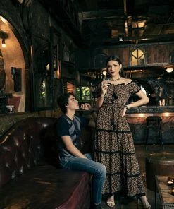 Tulle And Batiste Nathalie Maxi Dress - Brunette - Preorder Dresses