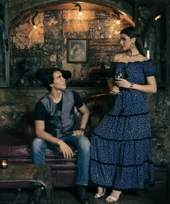 Tulle And Batiste Nathalie Maxi Dress - Electric Blue - Preorder Dresses