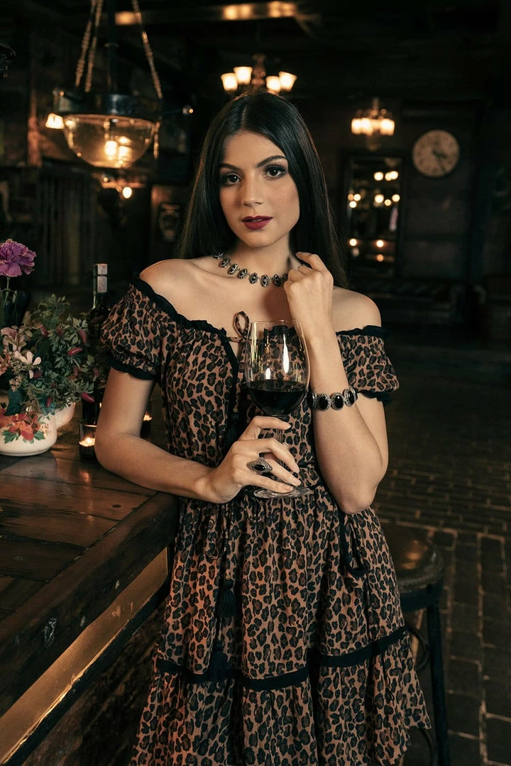 Tulle And Batiste Nathalie Mini Dress - Brunette - Preorder 10 Tulle And Batiste Nathalie Mini Dress - Brunette - Preorder