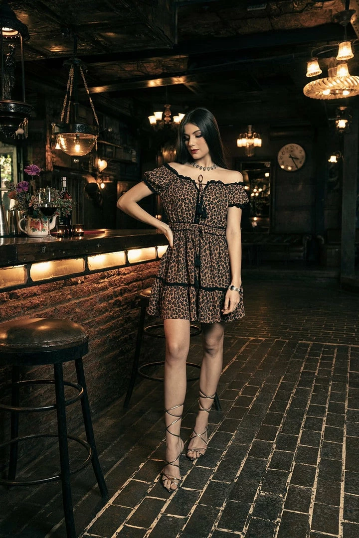 Tulle And Batiste Nathalie Mini Dress - Brunette - Preorder 4 Tulle And Batiste Nathalie Mini Dress - Brunette - Preorder