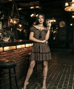 Tulle And Batiste Nathalie Mini Dress - Brunette - Preorder 16 Tulle And Batiste Nathalie Mini Dress - Brunette - Preorder