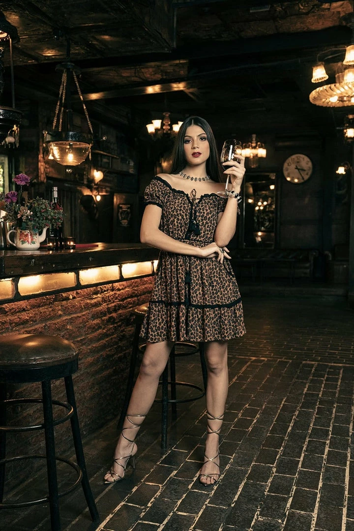 Tulle And Batiste Nathalie Mini Dress - Brunette - Preorder 7 Tulle And Batiste Nathalie Mini Dress - Brunette - Preorder