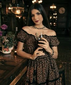 Tulle And Batiste Nathalie Mini Dress - Brunette - Preorder 18 Tulle And Batiste Nathalie Mini Dress - Brunette - Preorder