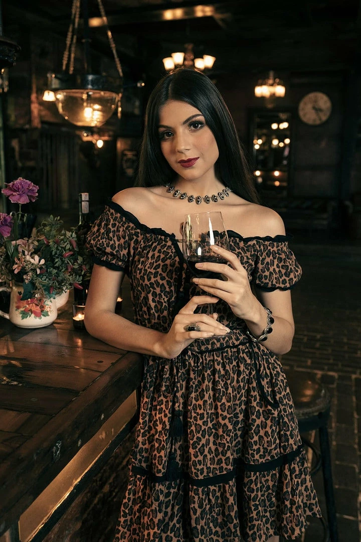 Tulle And Batiste Nathalie Mini Dress - Brunette - Preorder 9 Tulle And Batiste Nathalie Mini Dress - Brunette - Preorder