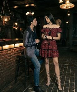 Tulle And Batiste Nathalie Mini Dress - Tango Red - Preorder Dresses