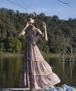 Tulle And Batiste Dresses Neveah Maxi Dress - Warm Taupe - Preorder 7 Tulle And Batiste Dresses Neveah Maxi Dress - Warm Taupe - Preorder