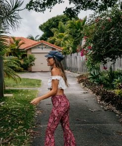 We The Wild Collective Paisley Dreams Bell Bottoms