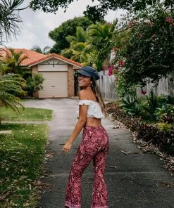 We The Wild Collective Paisley Dreams Bell Bottoms