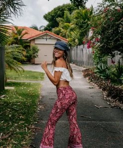 We The Wild Collective Paisley Dreams Bell Bottoms