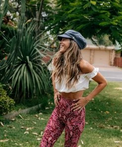 We The Wild Collective Paisley Dreams Bell Bottoms