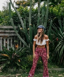We The Wild Collective Paisley Dreams Bell Bottoms