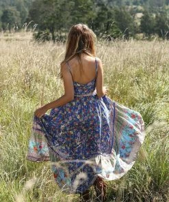 Tulle And Batiste Ravennah Maxi Dress - Lapis Lazuli - Preorder Dresses