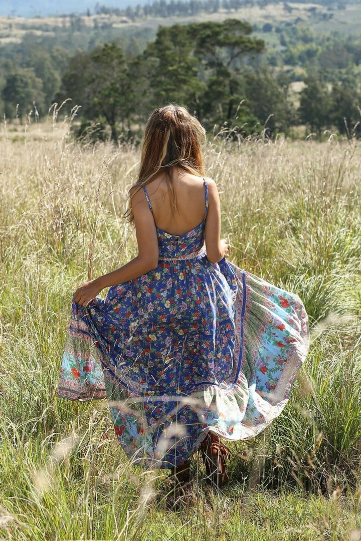 Tulle And Batiste Ravennah Maxi Dress - Lapis Lazuli - Preorder Dresses 2 Tulle And Batiste Ravennah Maxi Dress - Lapis Lazuli - Preorder Dresses