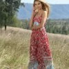 Tulle And Batiste Ravennah Maxi Dress - Rococco Red - Preorder