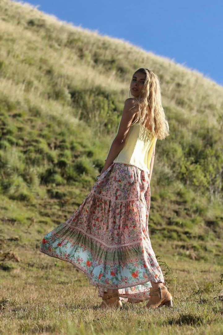 Tulle And Batiste Ravennah Maxi Skirt - Lotus - Preorder 3 Tulle And Batiste Ravennah Maxi Skirt - Lotus - Preorder