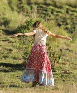 Tulle And Batiste Ravennah Maxi Skirt - Rococco Red - Preorder