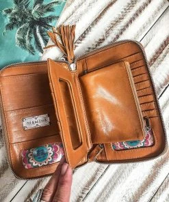 MAHIYA Golden Gypsy Wallet Clutches And Wallets