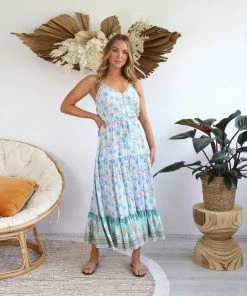 SALTY BRIGHT Kyra Maxi Dress - Sea Green 11 SALTY BRIGHT Kyra Maxi Dress - Sea Green