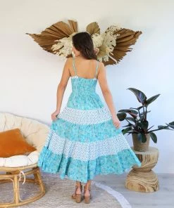 SALTY BRIGHT Dresses Nevena Strappy Dress - Mint