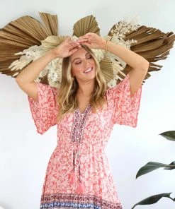 SALTY BRIGHT Dresses Coral Dreams Maxi