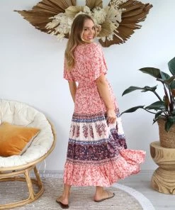 SALTY BRIGHT Dresses Coral Dreams Maxi 8 SALTY BRIGHT Dresses Coral Dreams Maxi